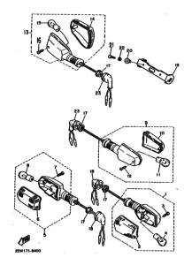 FZ600 FZ600U Проблесковый световой сигнал