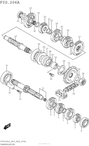 TU250 Трансмиссия