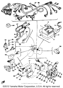 RD400E Электрика