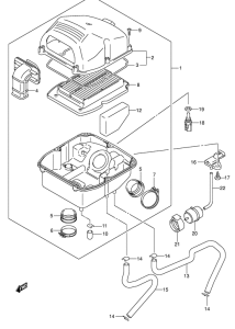 SV650 Воздухоочиститель