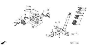 CBX750P2 Траверса нижняя