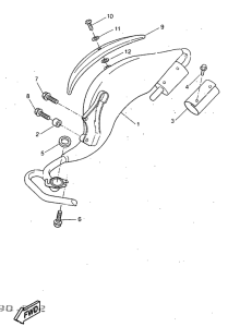 YQ50 Выхлопная система
