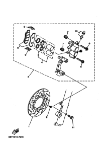 ST225 ﾌﾛﾝﾄﾌﾞﾚｰｷｷﾔﾘﾊﾟ