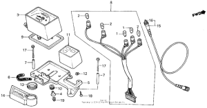 XL250R Спидометр