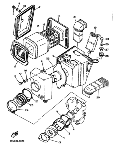 XT500 Впускная система