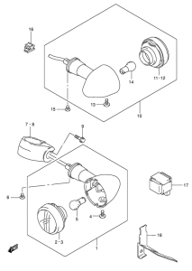 LS650 Поворотники