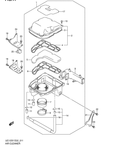 UC125 Воздухоочиститель