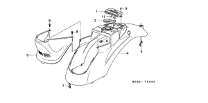 SGX50S Крышка корпуса