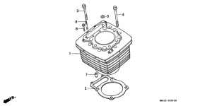 XBR500 Цилиндр