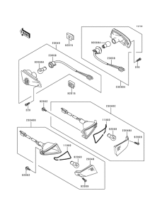ZX600 Поворотники