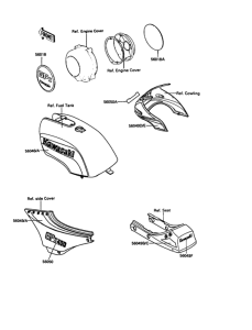 ZX400 Наклейки