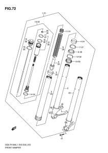GSX-R1000 Передняя вилка