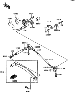 EN500 Механизм переключения передач