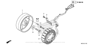 VFR1200F (DCT) Генератор