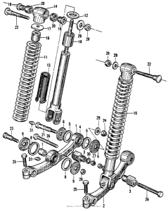 CT200 Передние аммортизаторы