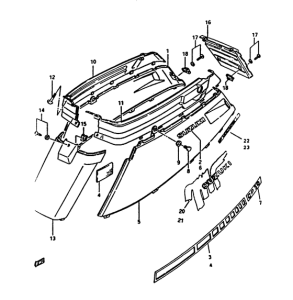 CP50 Обтекатель задний