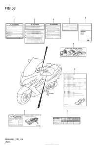 AN400 (ABS) Label (An400Al3 E33)