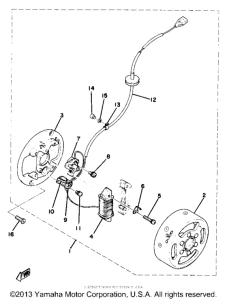 GTMXD Flywheel magneto