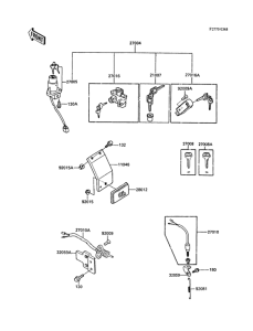 Z305 Замок зажигания