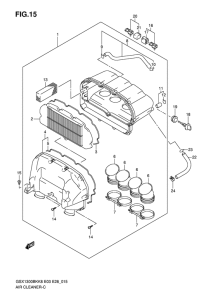 GSX1300BK Воздухоочиститель