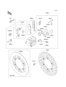  Передний тормоз