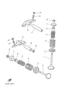TW125 Клапана