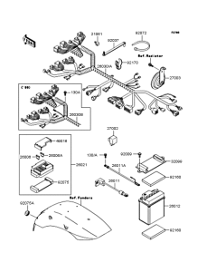 VN250 Электрика