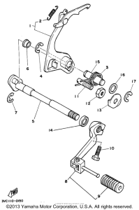 RT180A Вал переключения