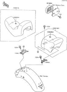 VN1500 Сиденье