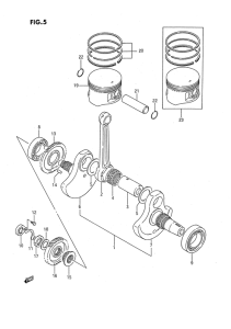 LS650 Вал коленчатый