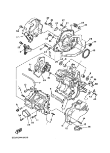 TZR250RSP ｸﾗﾝｸｹｰｽ