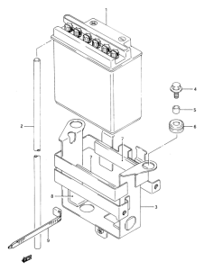 DR650 Аккумулятор
