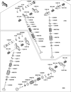 VN1500 Клапана