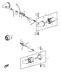 KH500 Поворотники