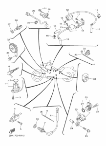 XVS950CU エレクトリカル 1