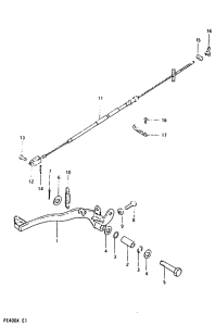 PE400 Передний суппорт