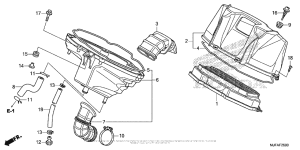 CTX700 Воздушный фильтр