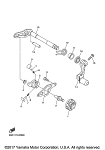  Вал переключения