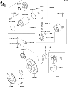 BN125 Стартер