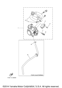 XT250FC Впускная система