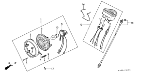 C70Z2 Headlight / speedometer