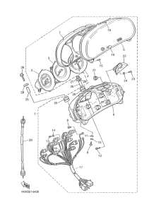 XJ900S Приборы