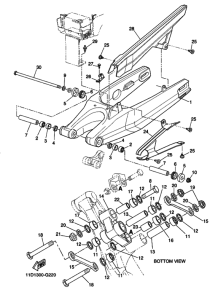  Задний рычаг и подвеска