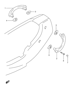 GSF1200S Rider handle