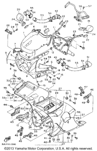 FZR600RAC Обтекатели