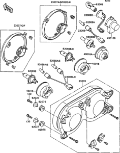 ZX750 Headlight(s)(1 / 2)