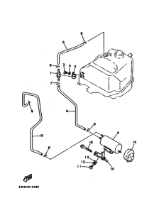 XV535 XV535F Tank fuel
