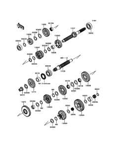 ZX1400 Трансмиссия
