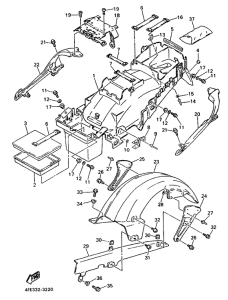 GTS1000A Задний бампер