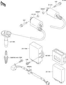 EL250 Система зажигания